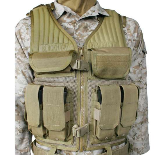 Vest – Blackhawk (30EV03DE) – Omega Elite Tactical Vest 1 – Coyote Tan