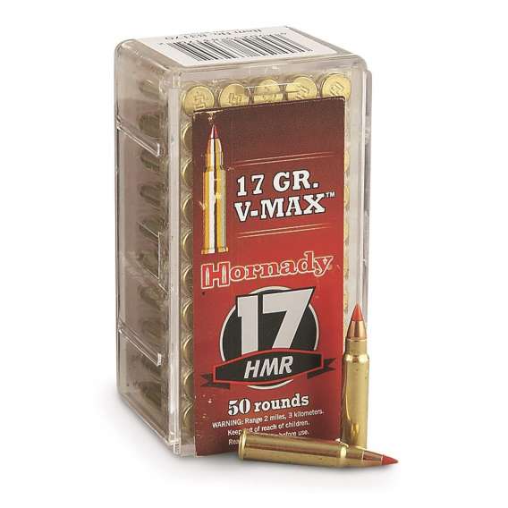 Hornady Varmint Express, .17 HMR, V-MAX, 17 Grain, 500 Rounds