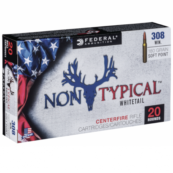 Federal 308 Win 150 Gr Non-Typical Rifle SP (500 rounds)