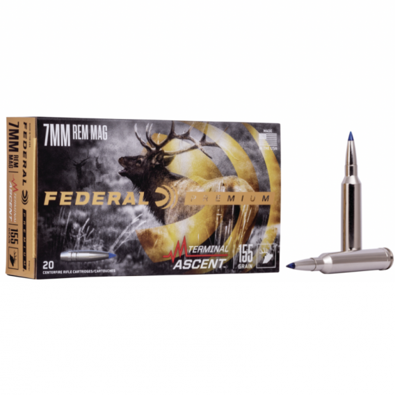 Federal 7mm Rem Mag 155 Gr Terminal Ascent (20 rounds)