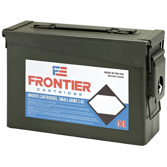 Frontier 223 Rem 55 Gr Hornady Full Metal Jacket (M193) (500 rounds) Ammo Can