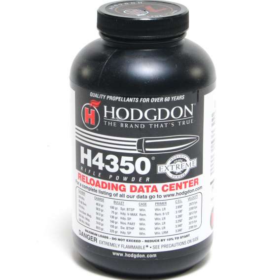 Hodgdon H4350 Smokeless Powder (1 lb or 8 lbs)