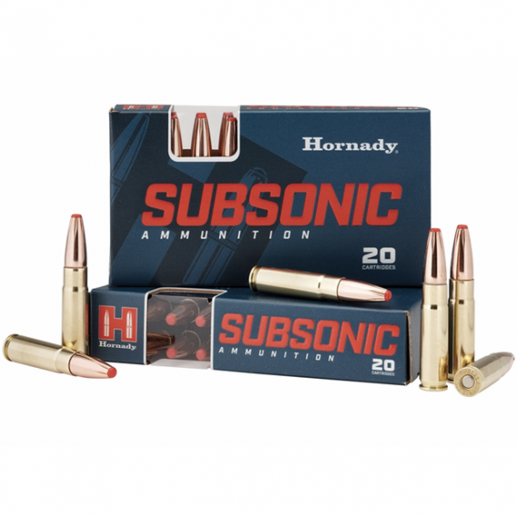 Hornady 300 Blackout 190 Grain Sub-X Ammunition (20 Rounds)