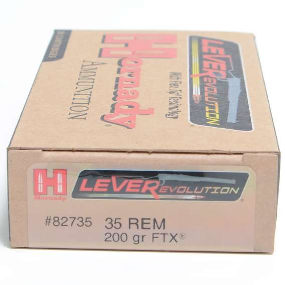 Hornady 35 Rem 200 Grain FTX (Flex Tip) LEVERevolution Ammunition (20 Rounds)