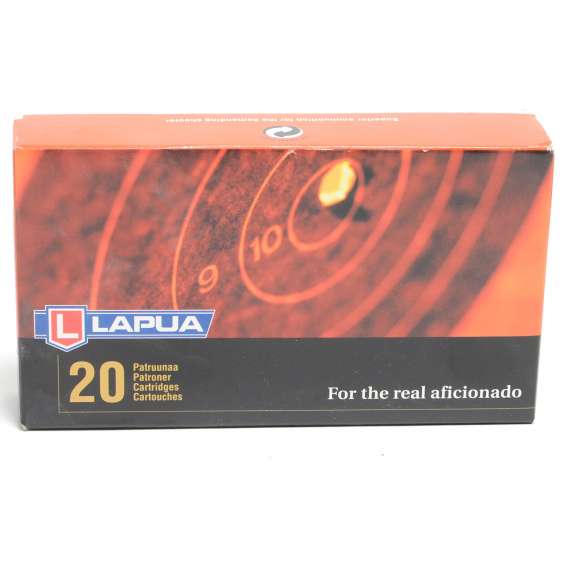Lapua 308 170 Grain Full Metal Jacket Boat Tail Ammunition (20 Rounds)