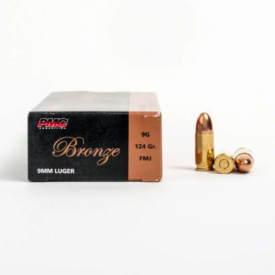 9mm – 124 gr FMJ – PMC (9G) – 1000 Rounds