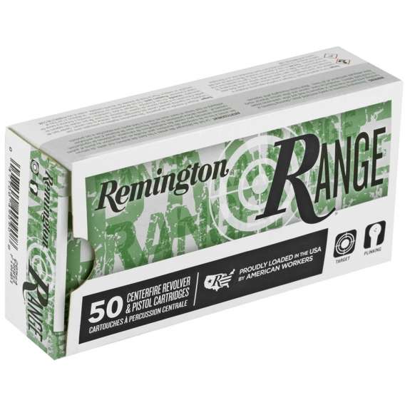 Remington Range, 9mm, FMJ, 115 Grain, 250 Rounds